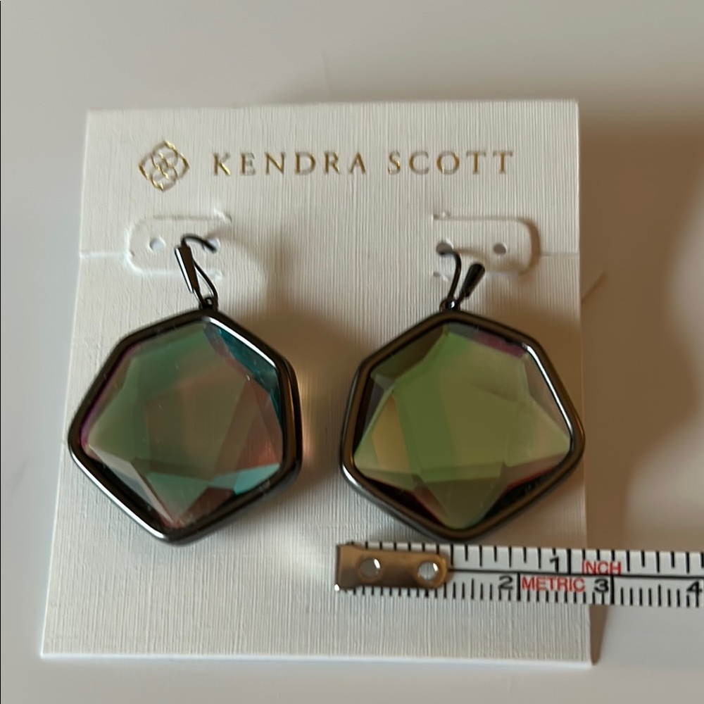 Kendra Scott Dichroic Earrings - Picture 3 of 5